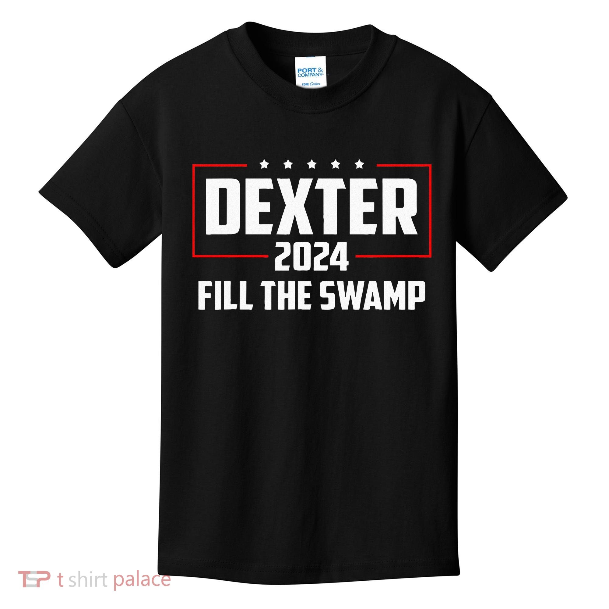 Dexter 2024 Fill The Swamp Kids T-Shirt