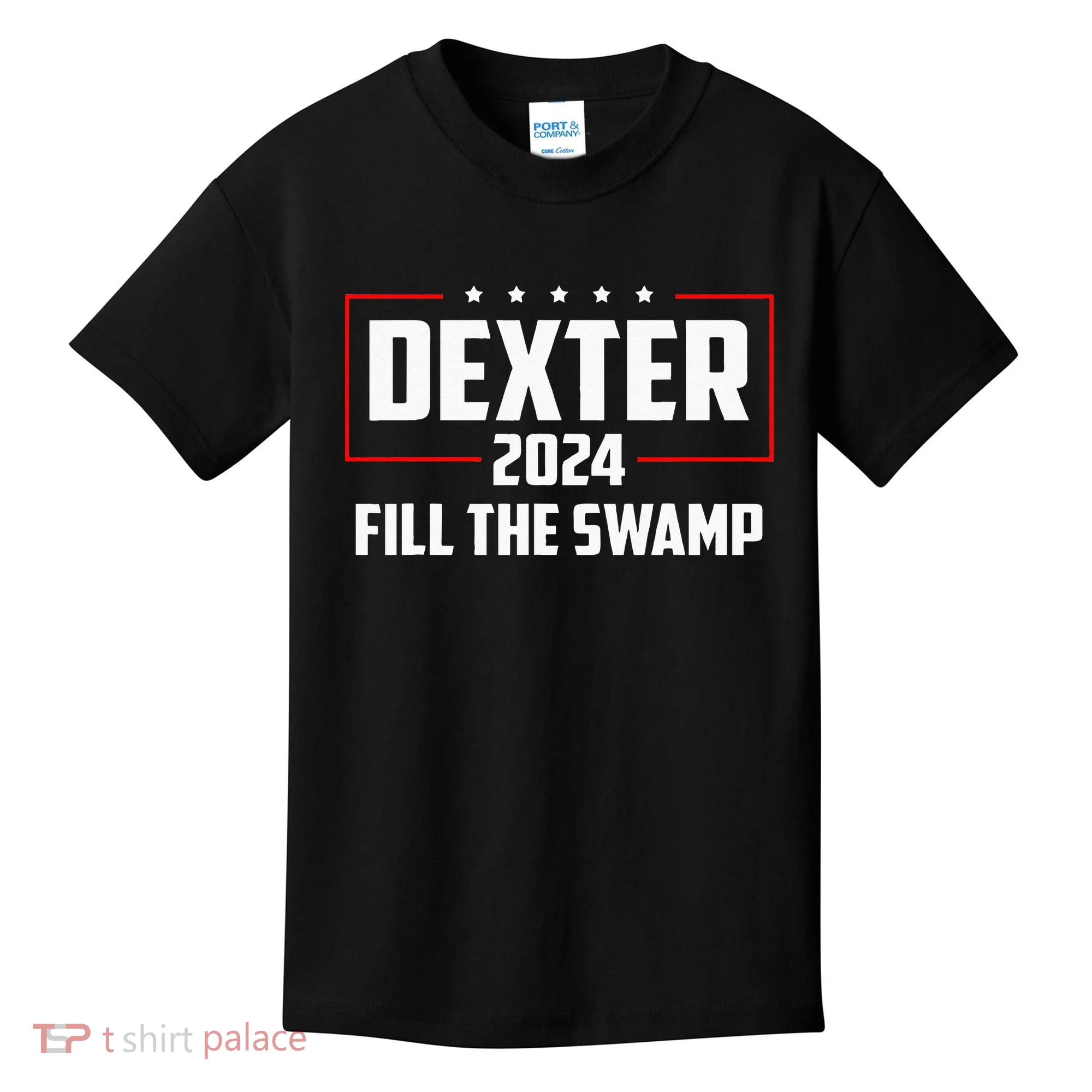 Dexter 2024 Fill The Swamp Kids T-Shirt