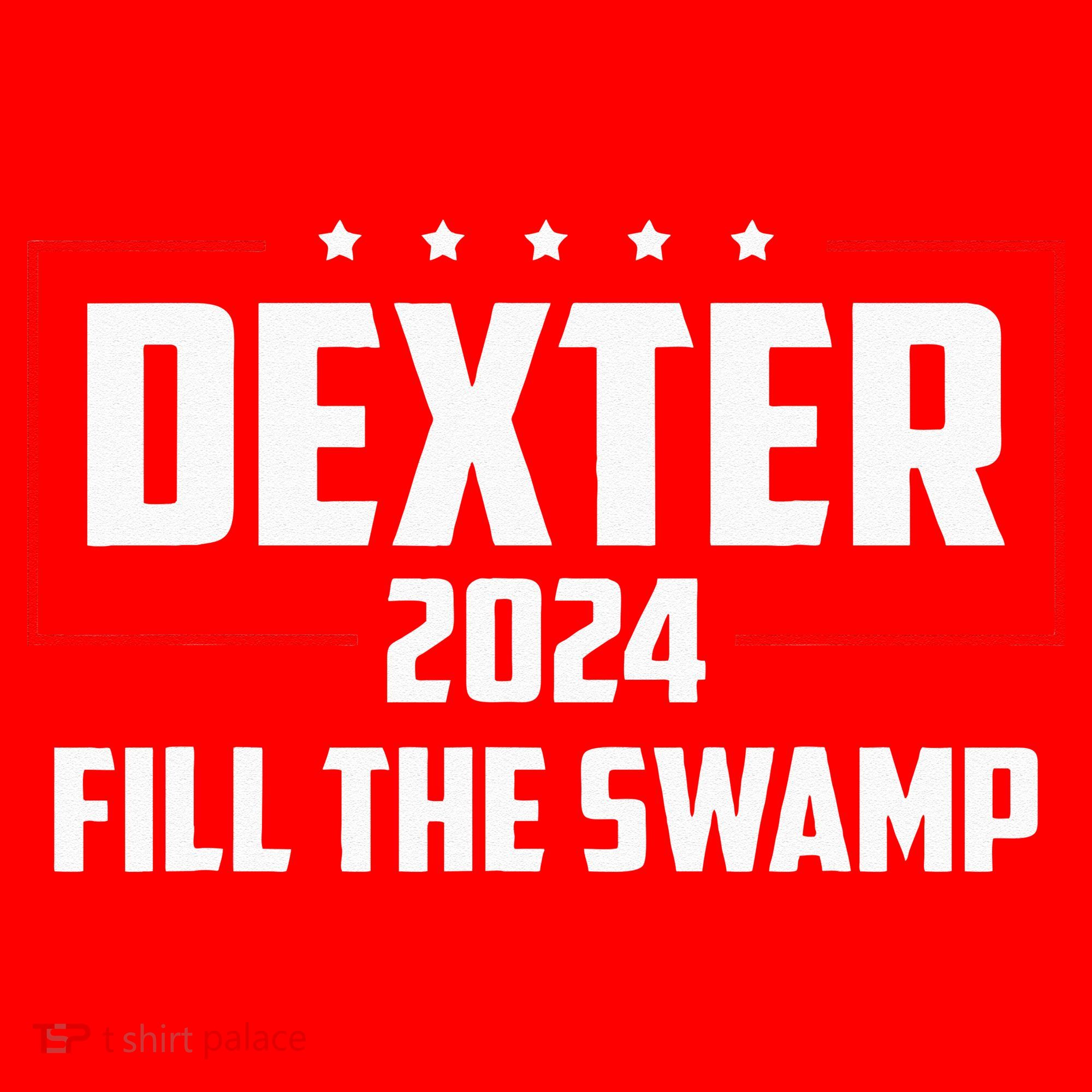 Dexter 2024 Fill The Swamp Santa Hat