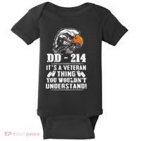 DD 214 Its A Veteran Thing You Wouldnt Understand Baby Bodysuit thumb 0