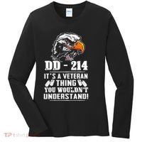 DD 214 Its A Veteran Thing You Wouldnt Understand Women's Long Sleeve Shirt thumb 0