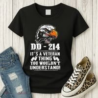 DD 214 Its A Veteran Thing You Wouldnt Understand Women's T-Shirt thumb 3