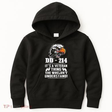 DD 214 Its A Veteran Thing You Wouldnt Understand Kids Hoodie