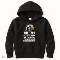 DD 214 Its A Veteran Thing You Wouldnt Understand Kids Hoodie thumb 0