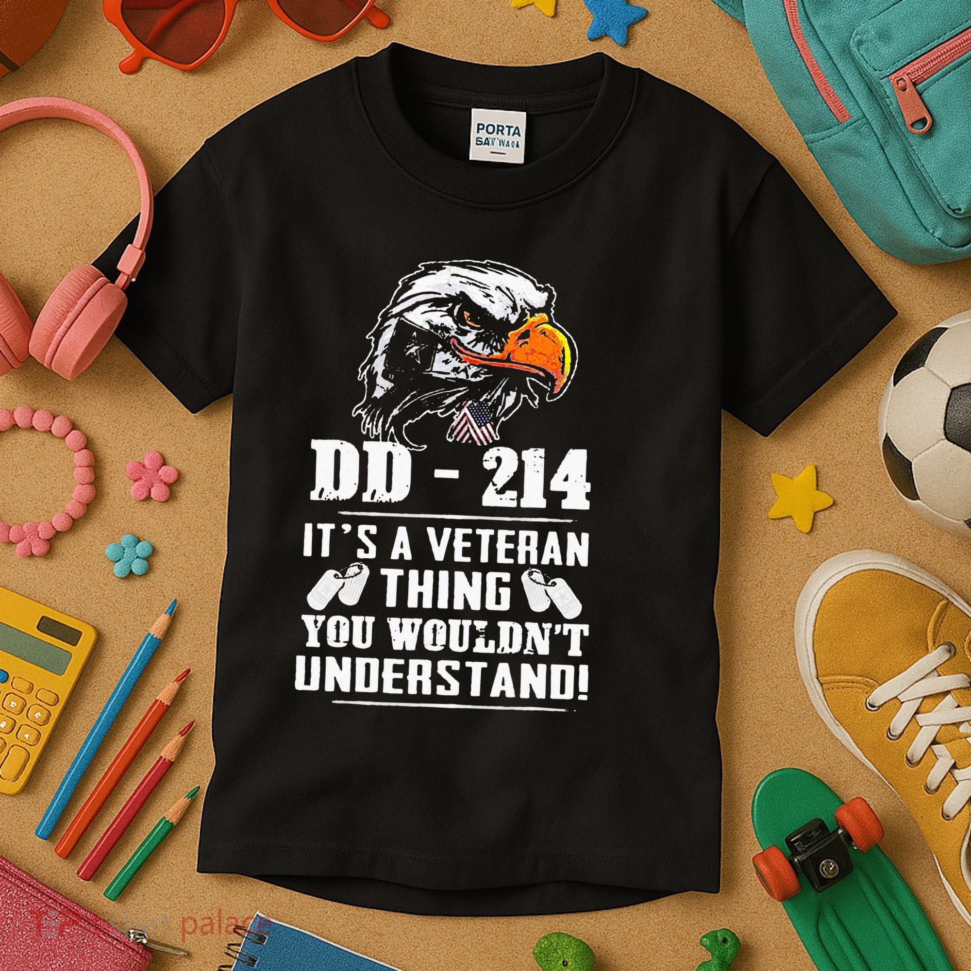 DD 214 Its A Veteran Thing You Wouldnt Understand Kids T-Shirt