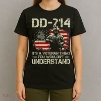 DD 214 Its A Veteran Thing You Wouldnt Understand DD 214 T-Shirt thumb 4