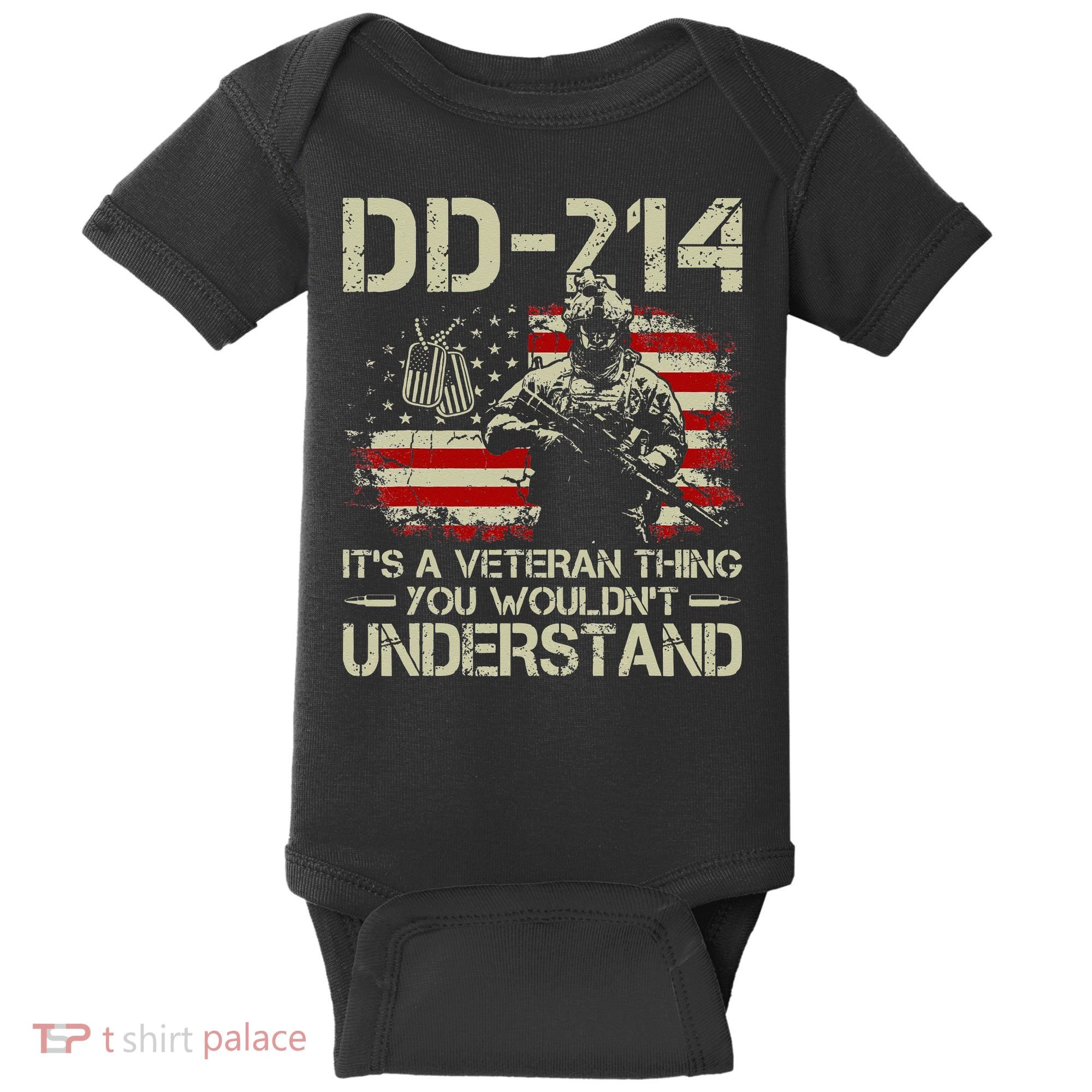 DD 214 Its A Veteran Thing You Wouldnt Understand DD 214 Baby Bodysuit