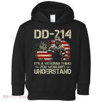 DD 214 Its A Veteran Thing You Wouldnt Understand DD 214 Toddler Hoodie thumb 0