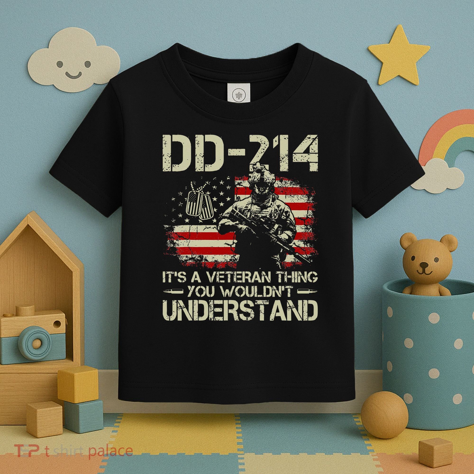 DD 214 Its A Veteran Thing You Wouldnt Understand DD 214 Toddler T-Shirt