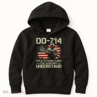 DD 214 Its A Veteran Thing You Wouldnt Understand DD 214 Kids Hoodie thumb 0