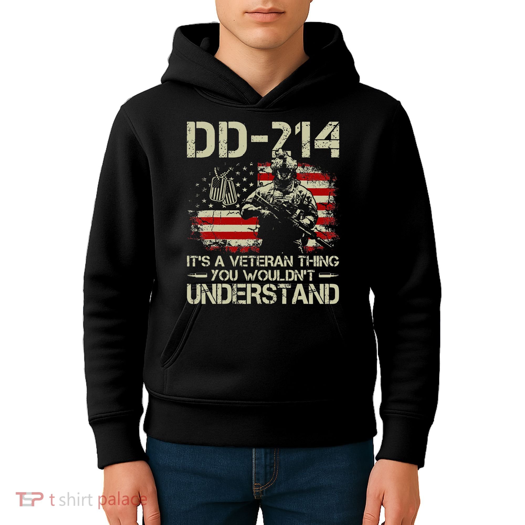 DD 214 Its A Veteran Thing You Wouldnt Understand DD 214 Kids Hoodie