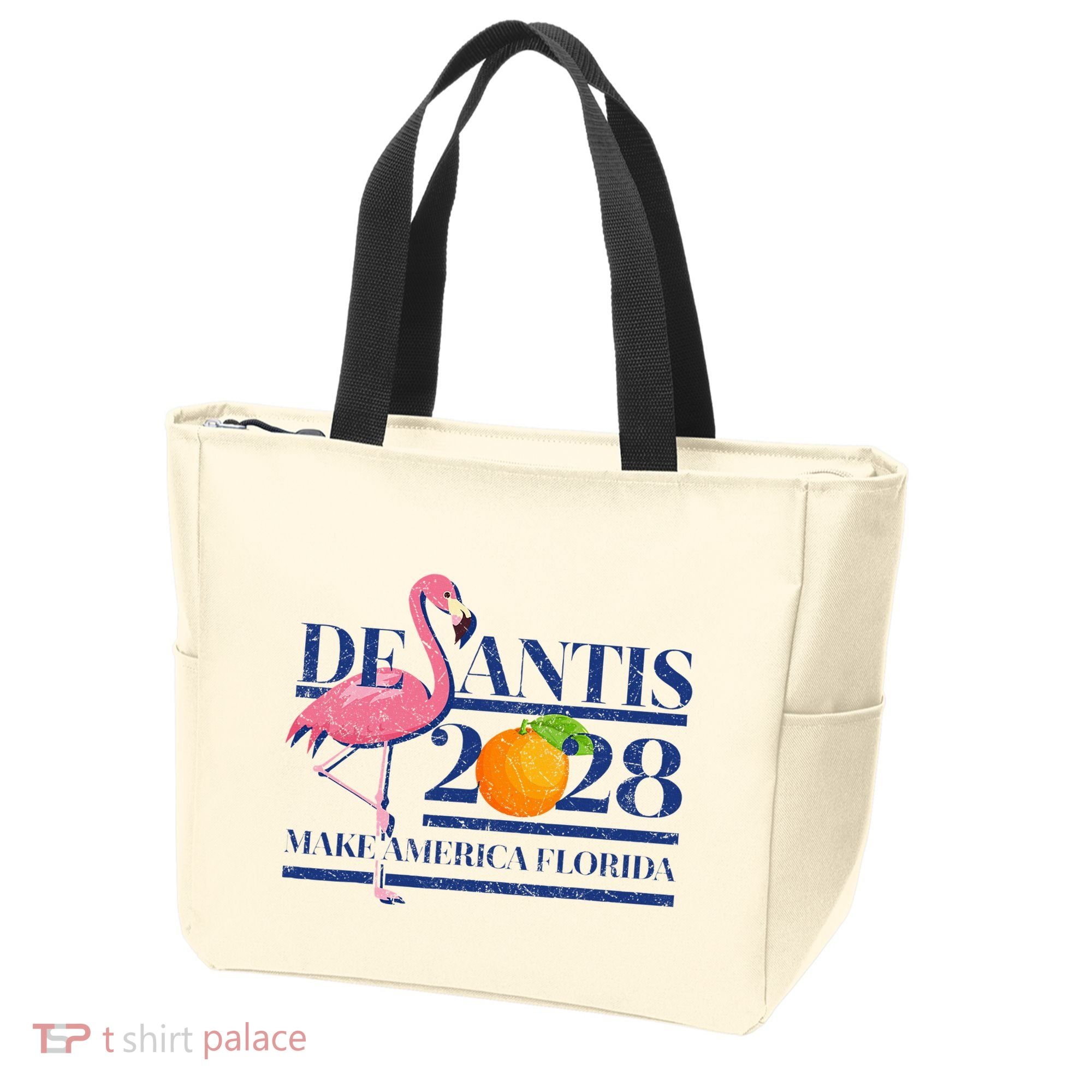 Desantis 2028 Make America Florida Ron Desantis 48 Tote Bag