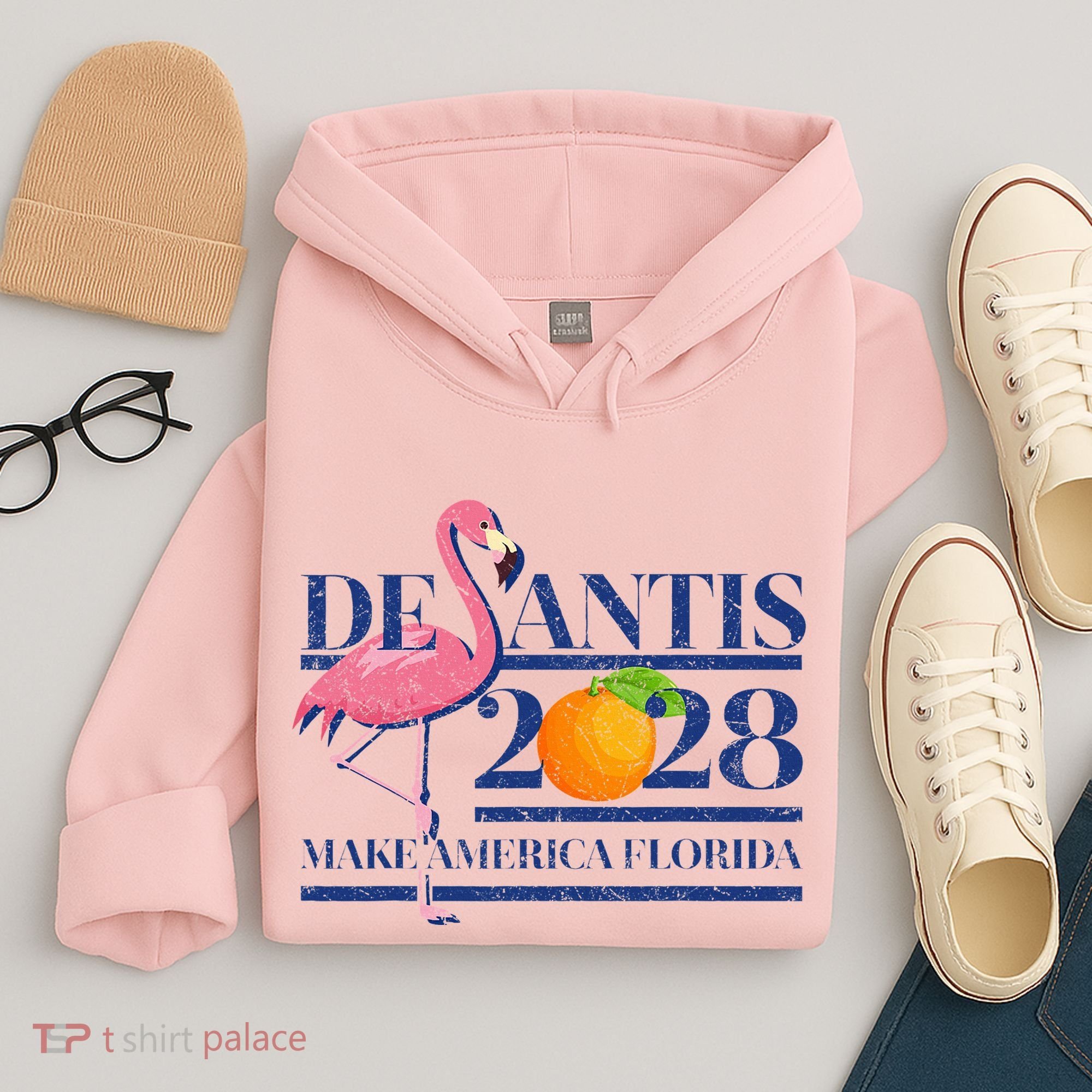 Desantis 2028 Make America Florida Ron Desantis 48 Hoodie