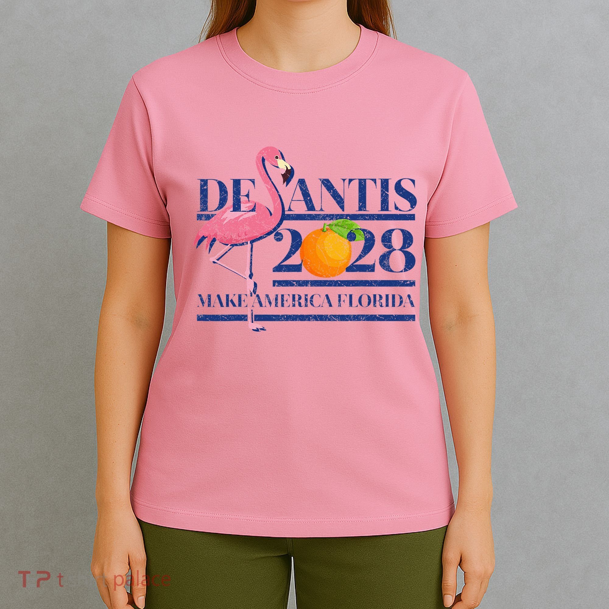 Desantis 2028 Make America Florida Ron Desantis 48 T-Shirt