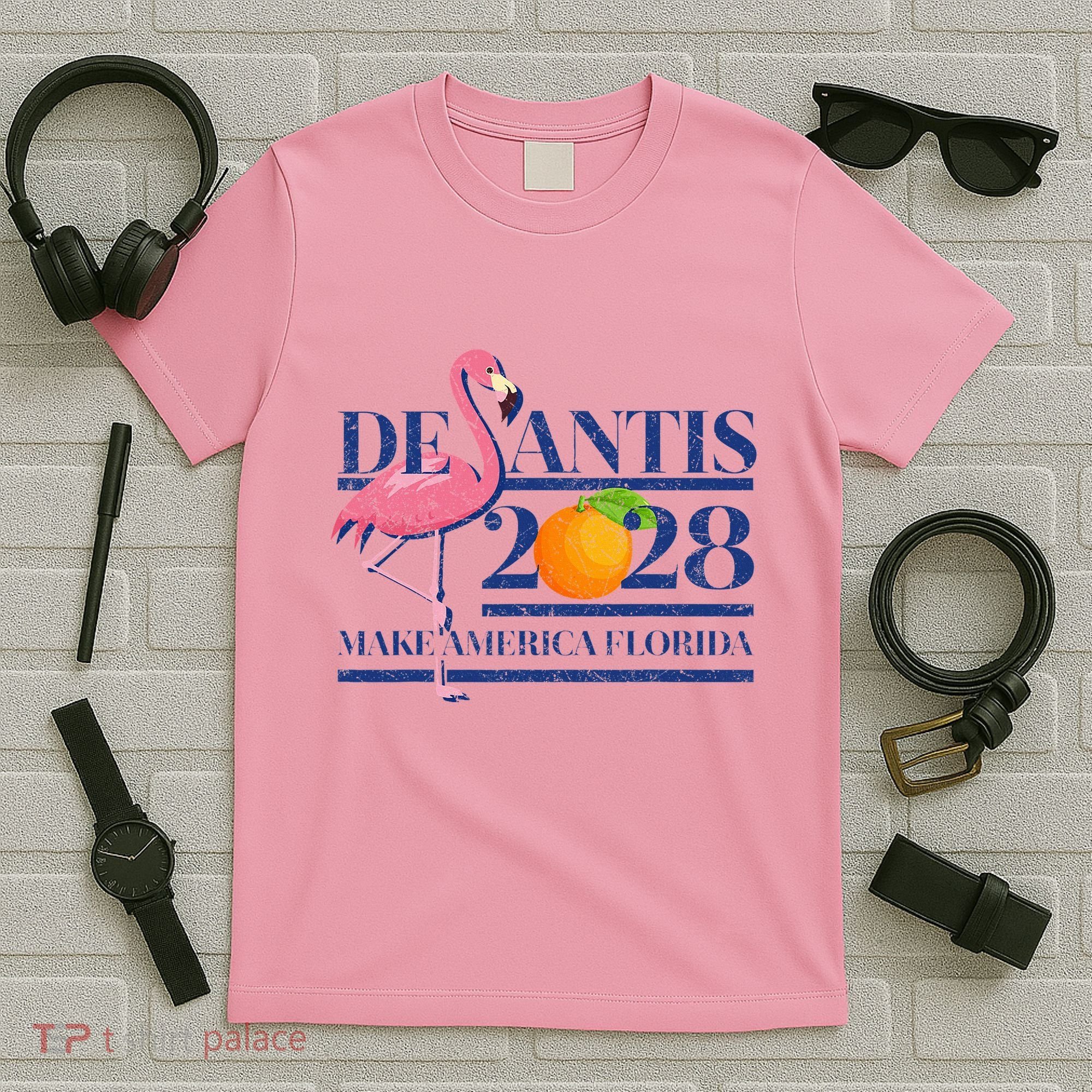 Desantis 2028 Make America Florida Ron Desantis 48 T-Shirt