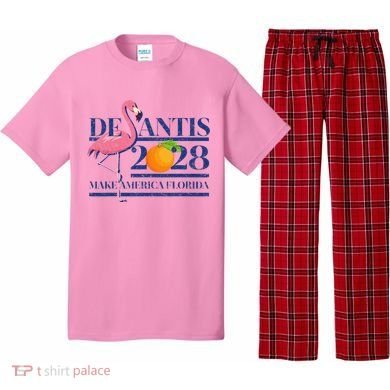 Desantis 2028 Make America Florida Ron Desantis 48 Pajama Set