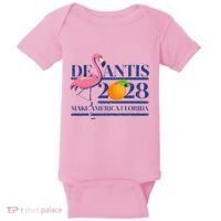 Desantis 2028 Make America Florida Ron Desantis 48 Baby Bodysuit thumb 0