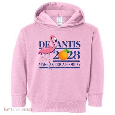 Desantis 2028 Make America Florida Ron Desantis 48 Toddler Hoodie