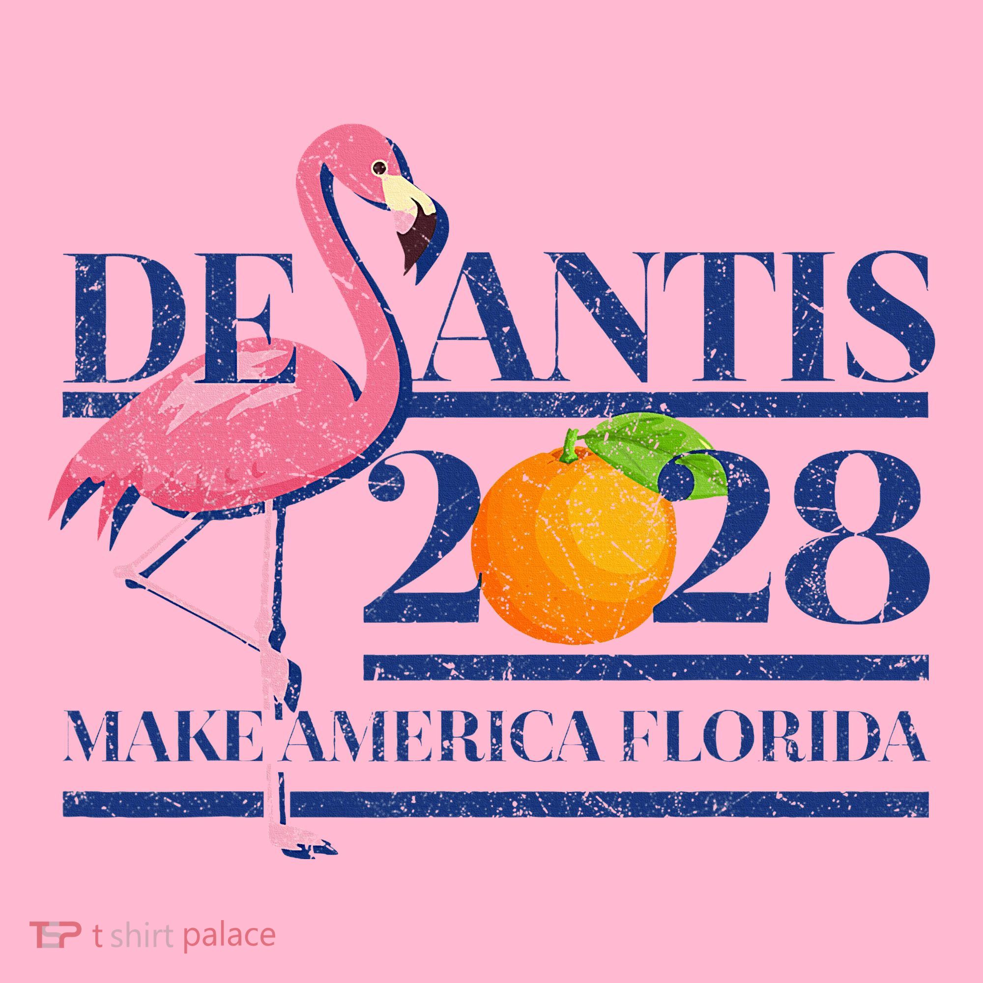 Desantis 2028 Make America Florida Ron Desantis 48 Toddler Hoodie