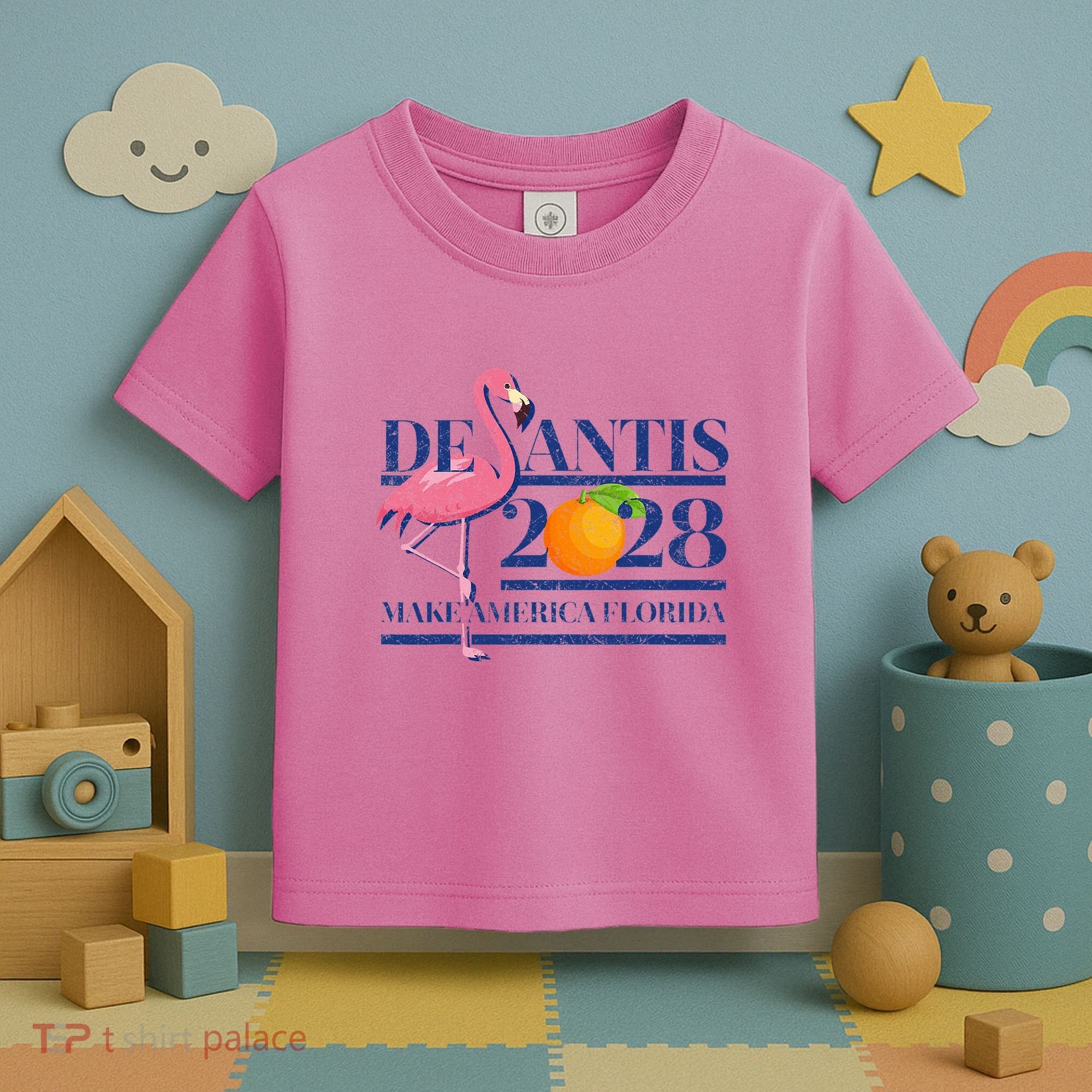 Desantis 2028 Make America Florida Ron Desantis 48 Toddler T-Shirt