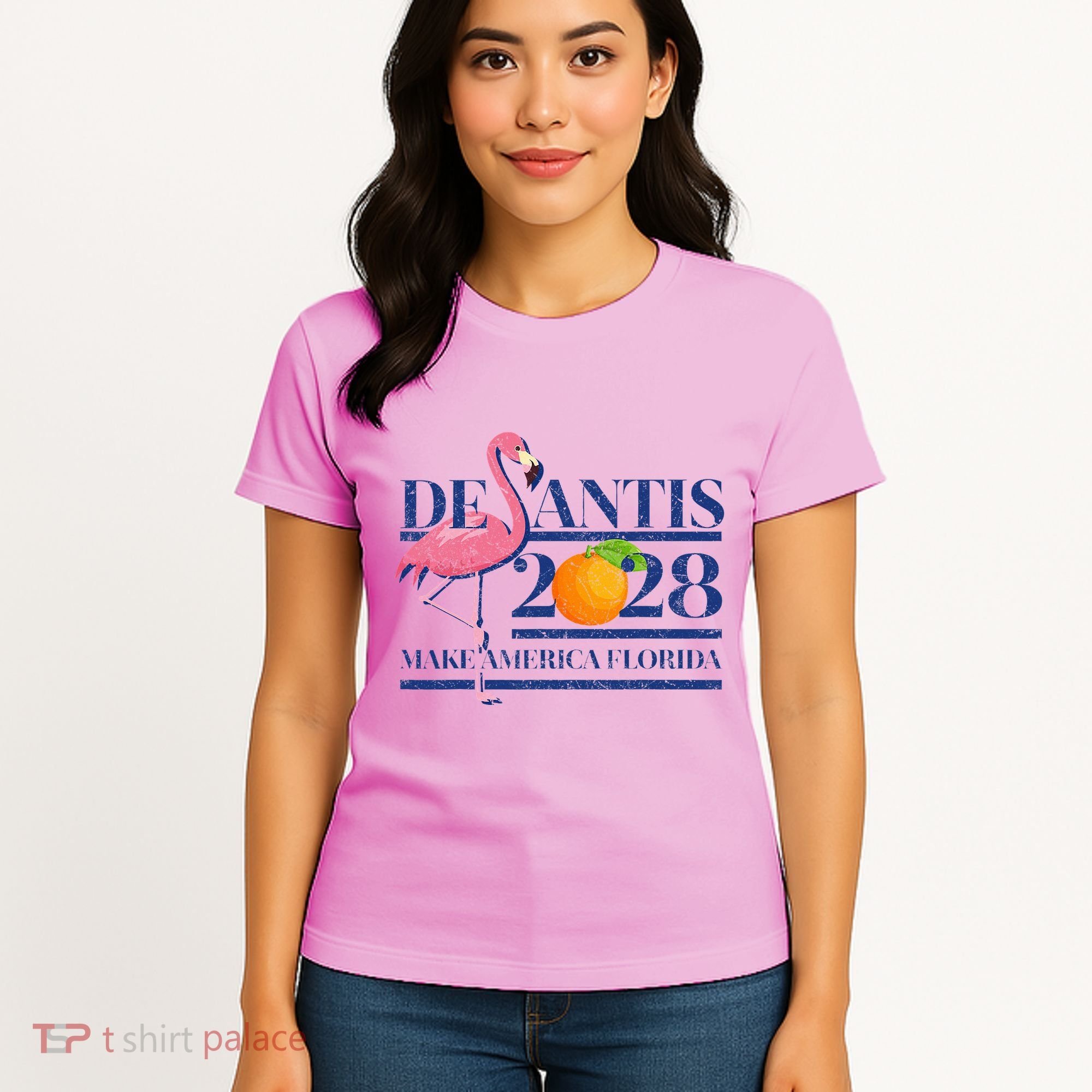 Desantis 2028 Make America Florida Ron Desantis 48 Women's T-Shirt