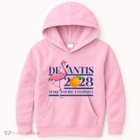 Desantis 2028 Make America Florida Ron Desantis 48 Kids Hoodie thumb 0