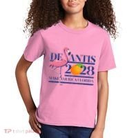 Desantis 2028 Make America Florida Ron Desantis 48 Kids T-Shirt thumb 2