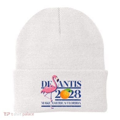 Desantis 2028 Make America Florida Ron Desantis 48 Beanie