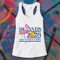 Desantis 2028 Make America Florida Ron Desantis 48 Women's Tank Top thumb 3