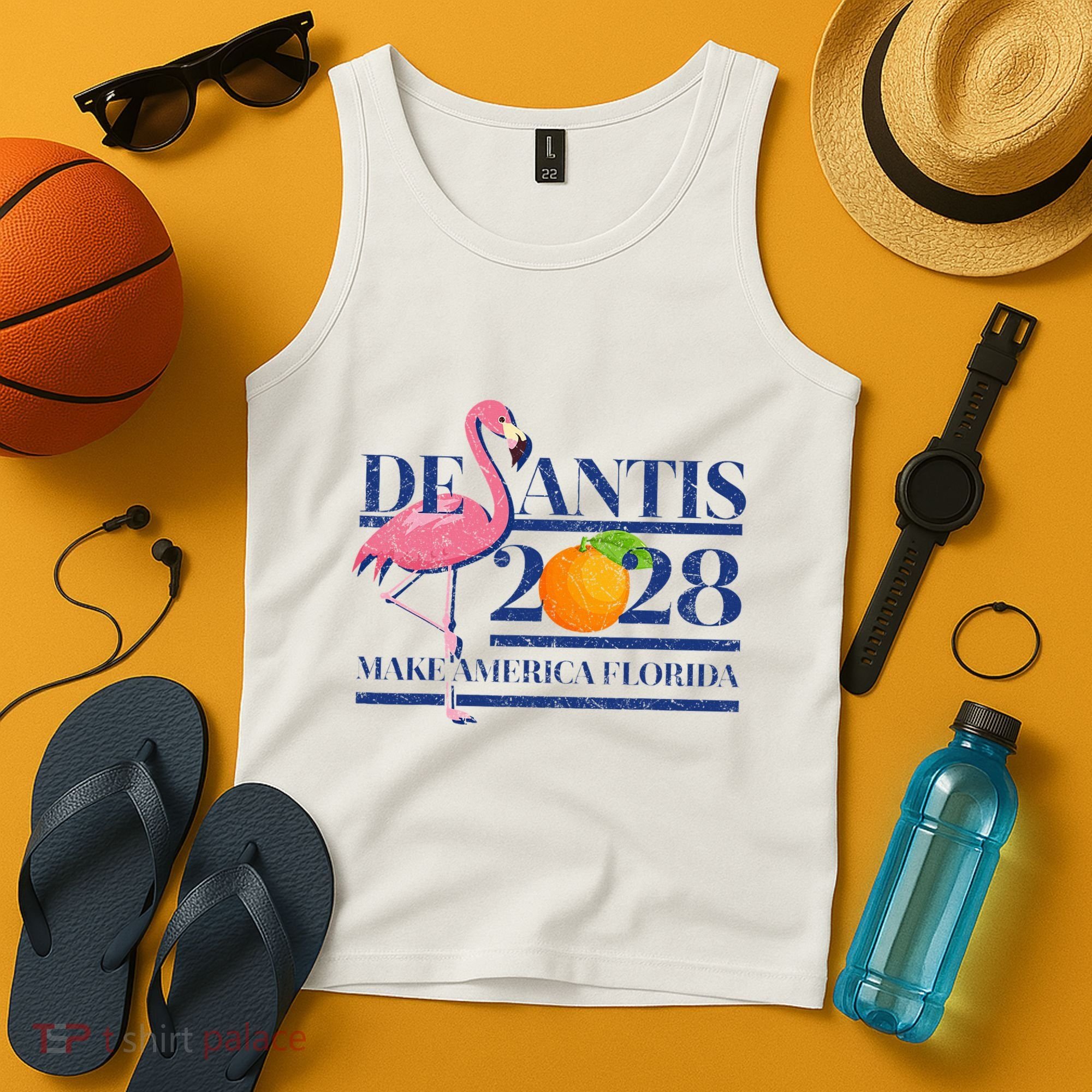 Desantis 2028 Make America Florida Ron Desantis 48 Tank Top