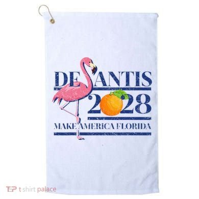 Desantis 2028 Make America Florida Ron Desantis 48 Golf Towel