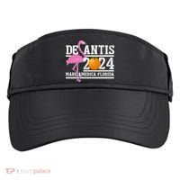 DeSantis 2024 Make America Florida Flamingo Election Adult Drive Performance Visor thumb 0