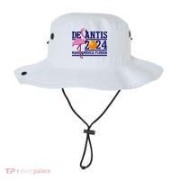 DeSantis 2024 Make America Florida Flamingo Election Bucket Hat thumb 0