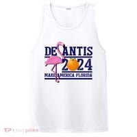 DeSantis 2024 Make America Florida Flamingo Election PosiCharge Competitor Tank thumb 0