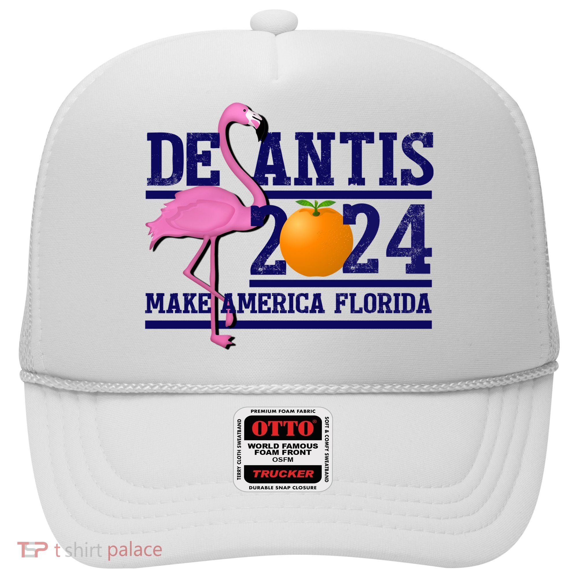 DeSantis 2024 Make America Florida Flamingo Election Hat
