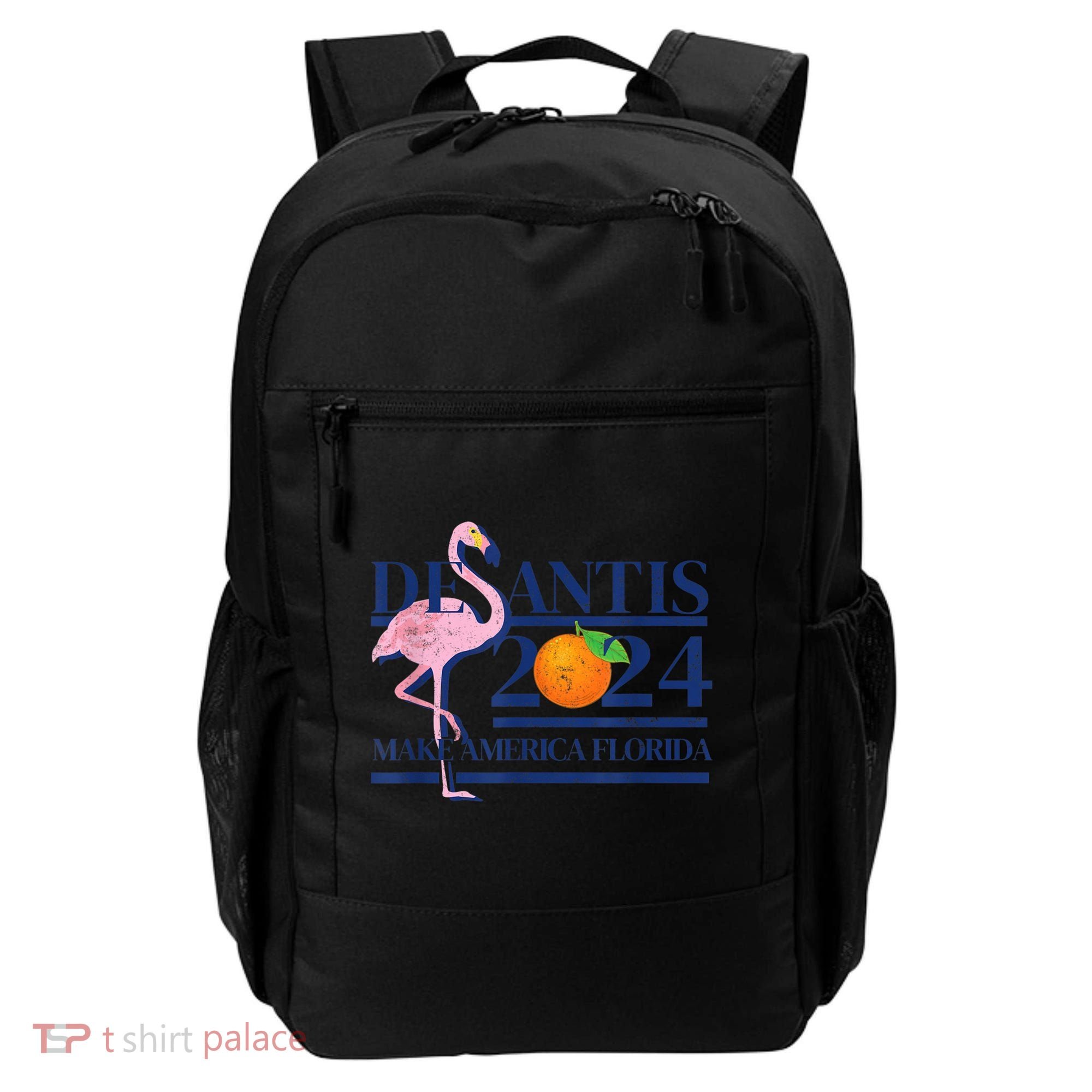 DeSantis 2024 Make America Florida Flamingo Election Backpack