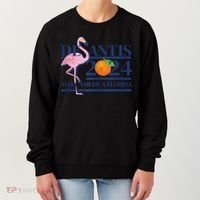 Desantis 2024 Make America Florida Flamingo Women's Sweatshirt thumb 0