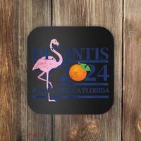 Desantis 2024 Make America Florida Flamingo Coaster thumb 0