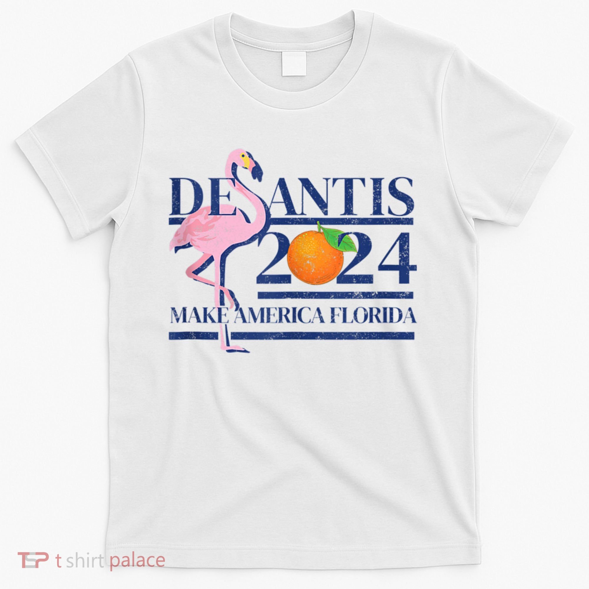 Desantis 2024 Make America Florida Flamingo T-Shirt