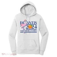 Desantis 2024 Make America Florida Flamingo Women's Hoodie thumb 0