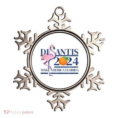 Desantis 2024 Make America Florida Flamingo Ornament