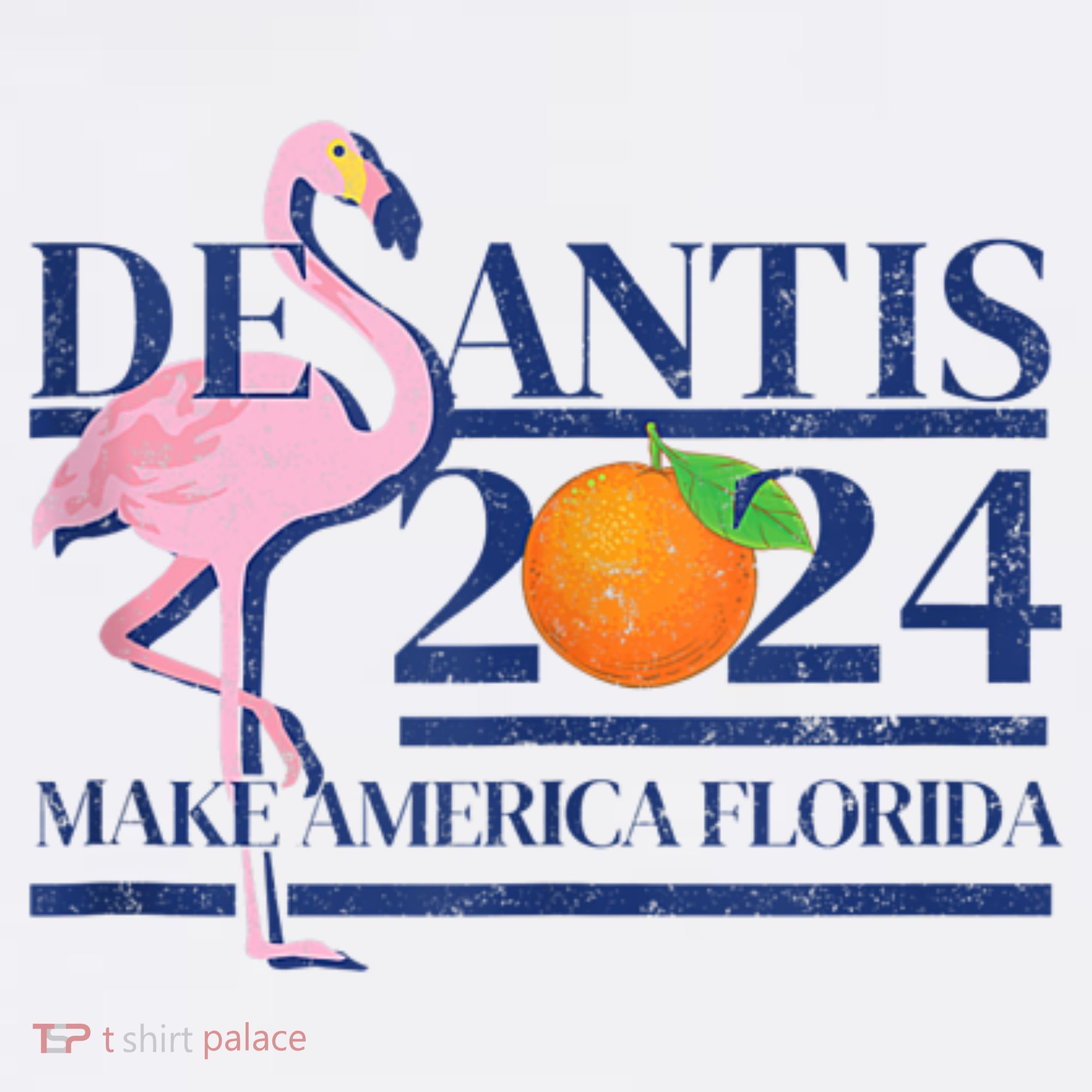 Desantis 2024 Make America Florida Flamingo Baby Bodysuit