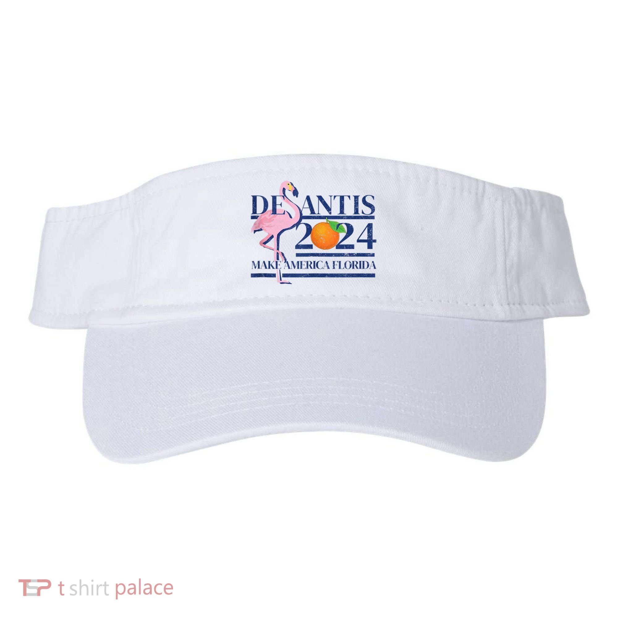 Desantis 2024 Make America Florida Flamingo Visor