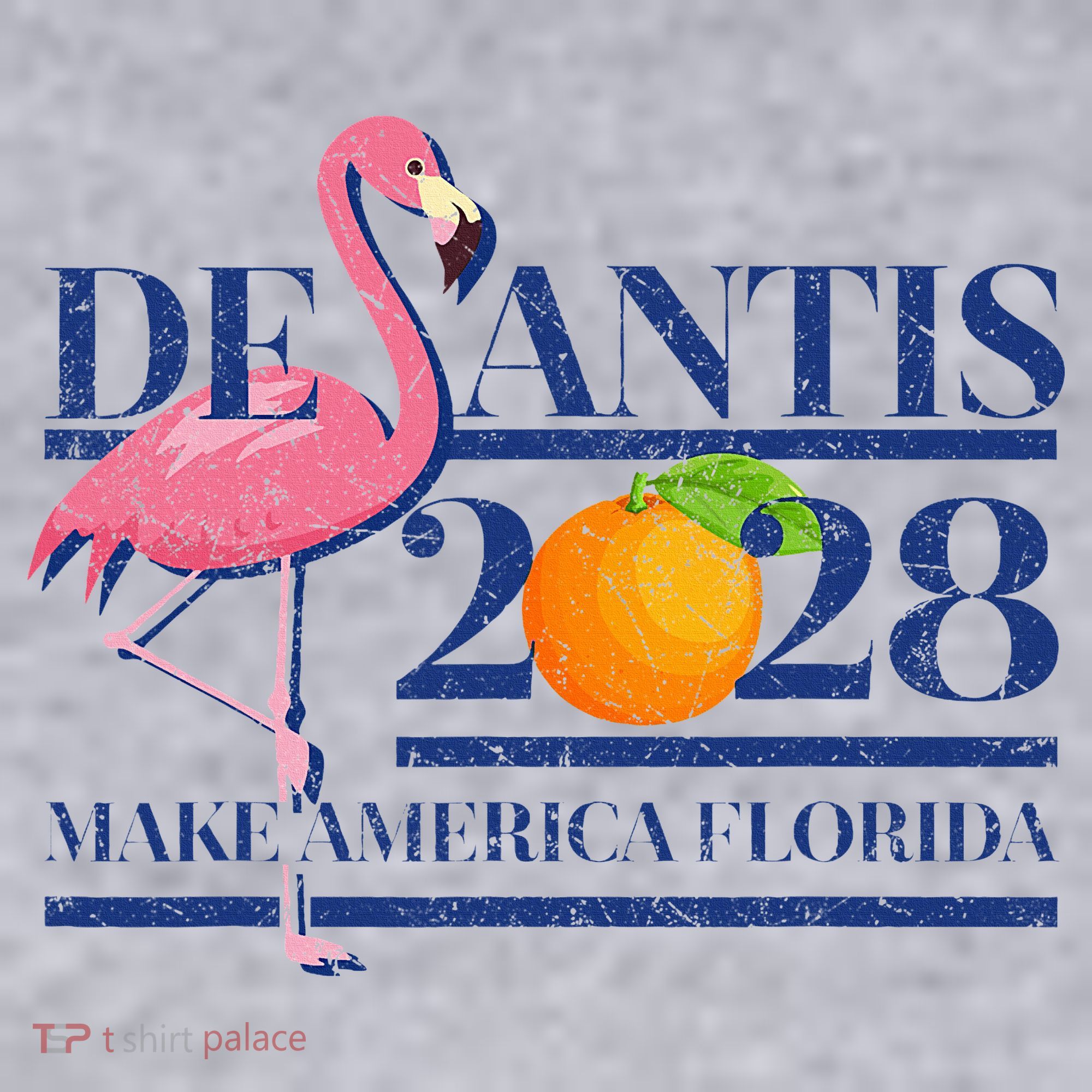 Desantis 2028 Make America Florida Ron Desantis 48 Flamingo Women's Sweatshirt