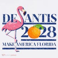 Desantis 2028 Make America Florida Ron Desantis 48 Flamingo Sweatshirt thumb 3