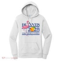 Desantis 2028 Make America Florida Ron Desantis 48 Flamingo Women's Hoodie thumb 0