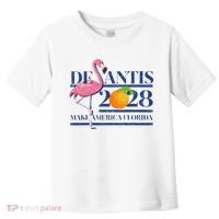 Desantis 2028 Make America Florida Ron Desantis 48 Flamingo Toddler T-Shirt thumb 0