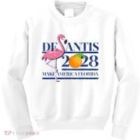 Desantis 2028 Make America Florida Ron Desantis 48 Flamingo Kids Sweatshirt thumb 0