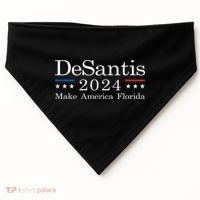 DeSantis 2024 Make America Florida USA-Made Doggie Bandana thumb 0