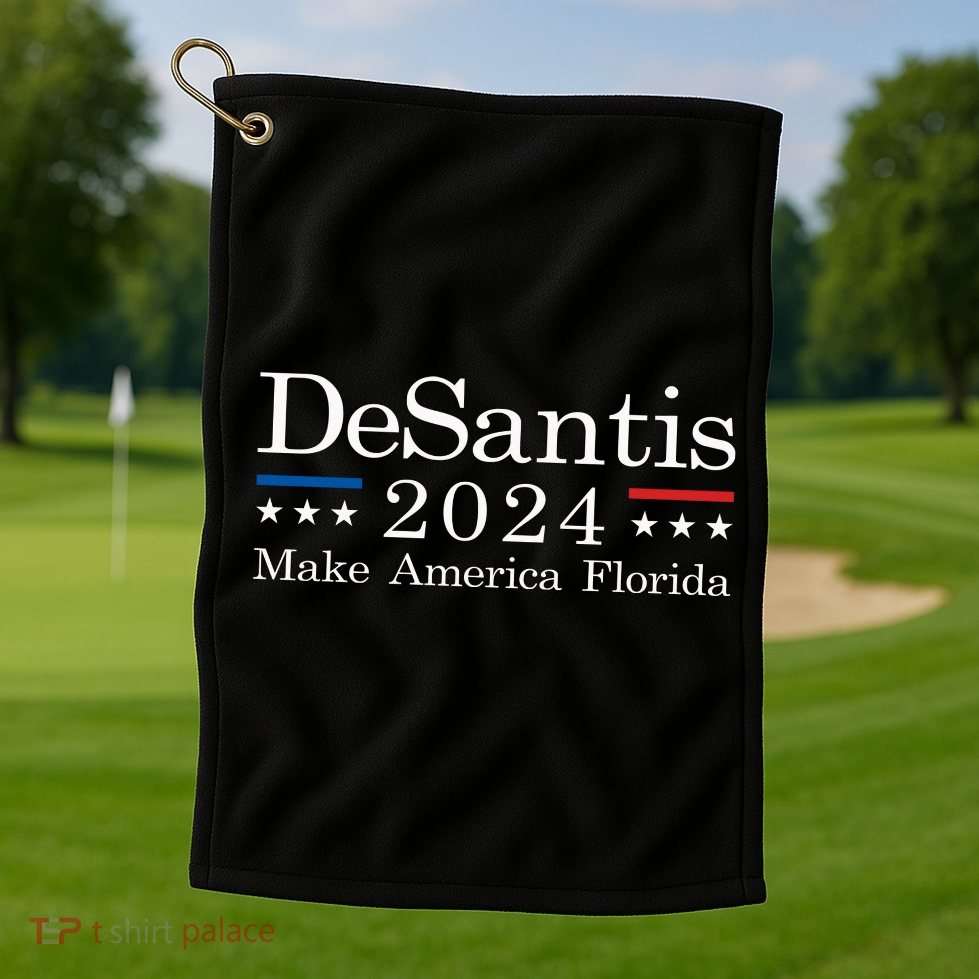 DeSantis 2024 Make America Florida Golf Towel